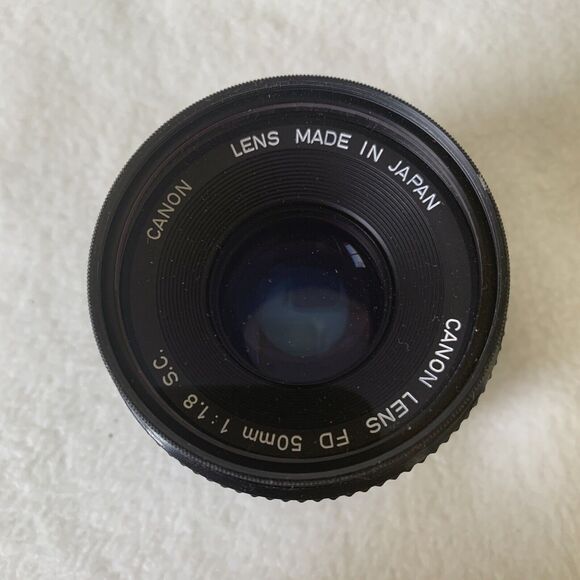 Canon FD 50mm 1.8 S.C. Lens With Case In Excellent Condition - Picture 4 of 9